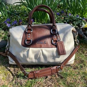 Coach Ashley Leather Shoulder Bag